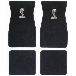 Tapis de voiture Cobra, noirs 64-73