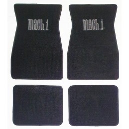 Floor mat set MACH1 black 64-73