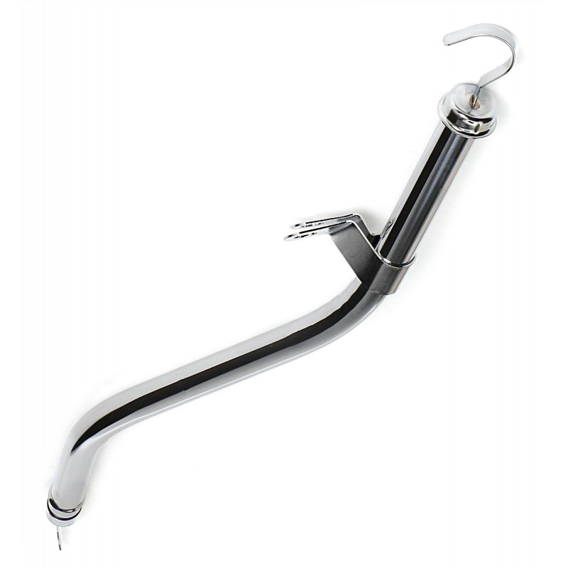 Tube + oil dipstick automatic transmission C6 chrome, 64-73 Tube + oil dipstick automatic transmission C6 chrome, 64-73