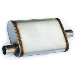 Marmitta inox 2" 65-73 turbo