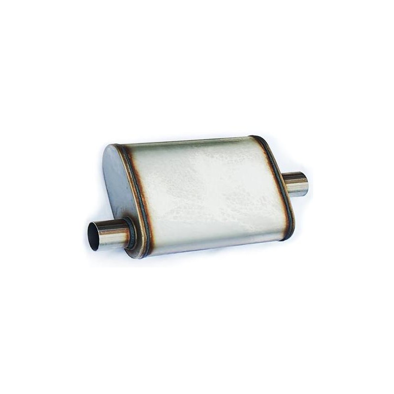 Edelstahl-Schalldämpfer 2" 65-73 turbo Edelstahl-Schalldämpfer 2" 65-73 turbo