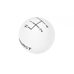 HURST buton de viteză alb 64-73