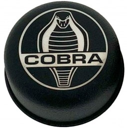 Oil cap Cobra black Push in 1"
