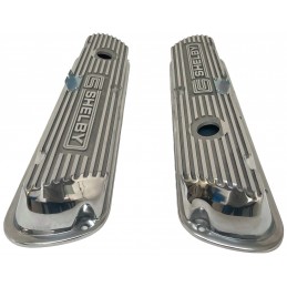 Ventildeckel 289 302 351W plateado "Shelby" 64-73