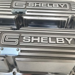 Ventildeckel 289 302 351W plateado "Shelby" 64-73
