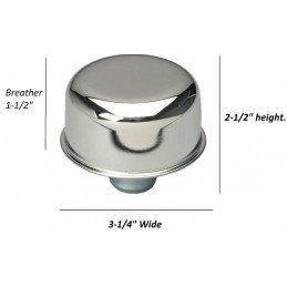Tappo olio Cobra silver Push in 1"
