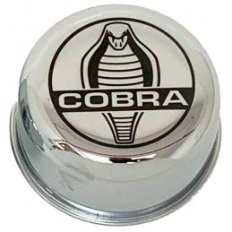 Öldeckel Cobra plata Pulsador 1"