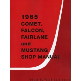 Manuale d'officina Mustang 1965