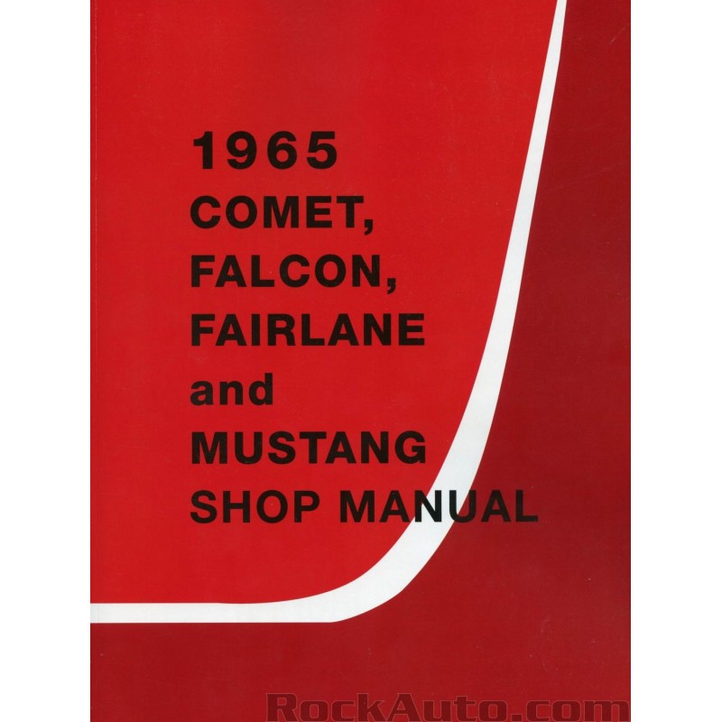 Manual de taller Mustang 1965 Manual de taller Mustang 1965