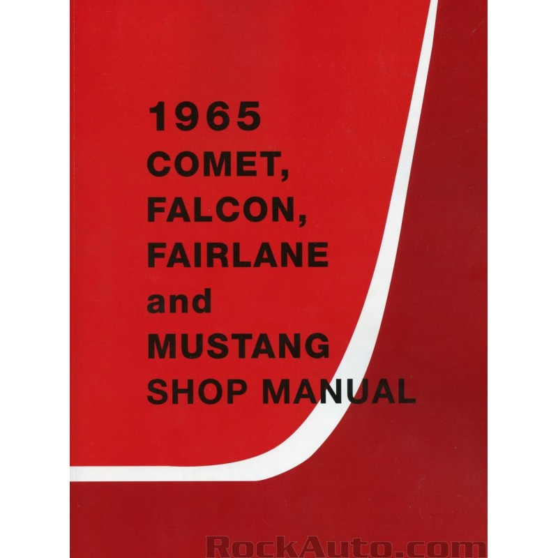 Shop-Handbuch Mustang 1965