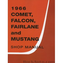 Manuale d'officina Mustang 1966