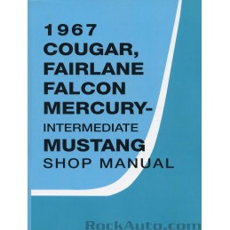 Manuale d'officina Mustang 1967