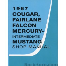 Shop Manual Mustang 1967