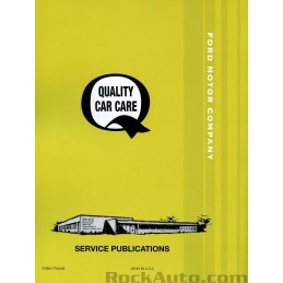 Manuale d'officina Mustang 1968