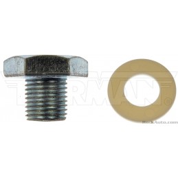 Oil drain plug with gasket 64-73