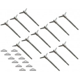 Șuruburi cu cap de supapă, bloc mic, 12 buc, 64-73