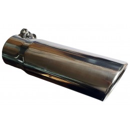 Vârf de evacuare înclinat de 3".