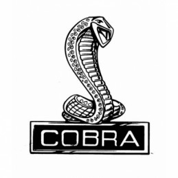 Emblema guardabarros Shelby Cobra 68