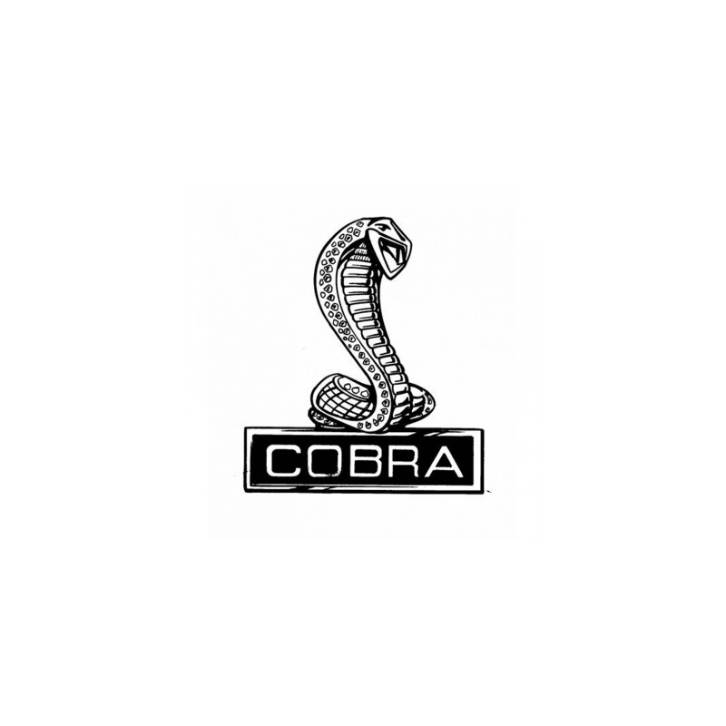 Emblema guardabarros Shelby Cobra 68