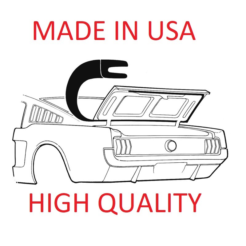 Trunk Seal, Fastback, USA 65-66