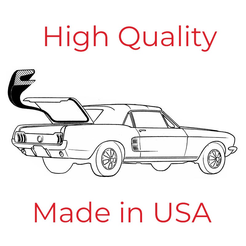 Trunk Seal Coupe Convertible USA 64-70