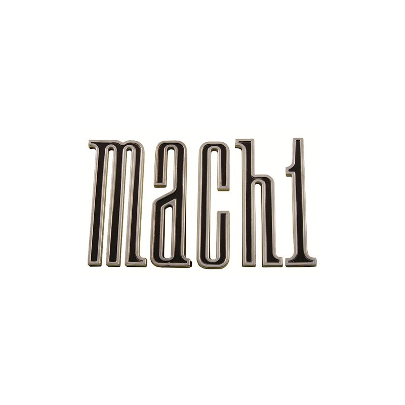 Emblemat klapy bagażnika Mach 1 70