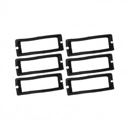 Garnituri cromate pentru faruri spate, 6 buc. 67-68