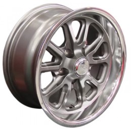 Set di cerchi 7*15" x 4 U.S. Mags Rambler U111 Gunmetal