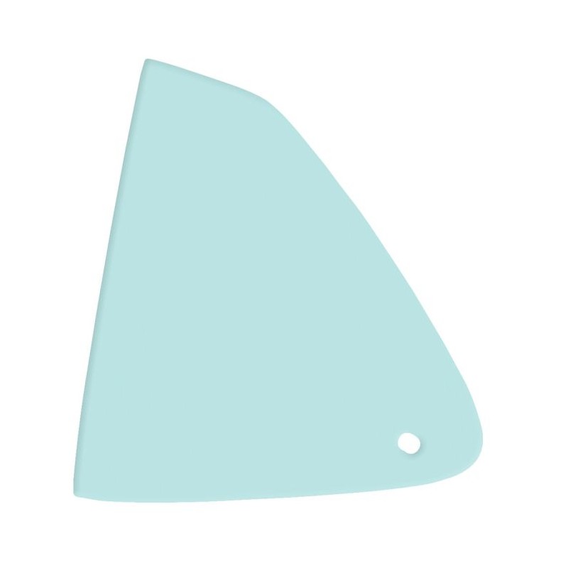 Lentila triunghiulara Fastback, stanga 69-70, verde