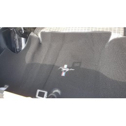 Captuseala portbagaj cu logo, neagra, 64-73