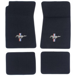 Set tappetini Pony nero 64-73