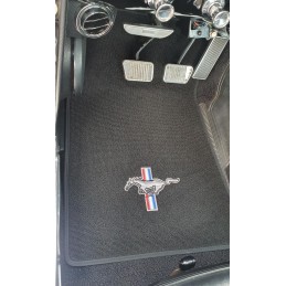 Tappetini auto MACH1, neri 64-73
