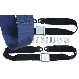 Ceintures de sécurité bleu foncé (la paire) 65-73