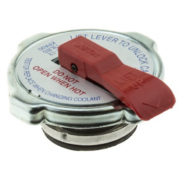 Radiator cap 16LBS with pressure release lever
