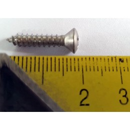 Vis d'objectif 3,9x19 tête 7,4mm