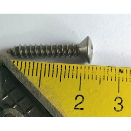 Vite per obiettivo 3,9x22 testa 7,4 mm