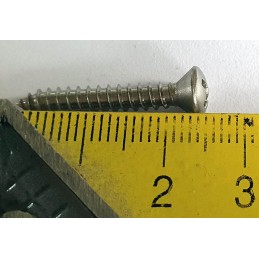 Vis d'objectif 3,9x25 tête 7,4mm