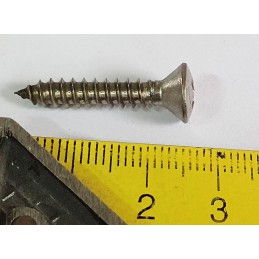 Tornillo de lente 4.8x25 cabeza 9.4mm