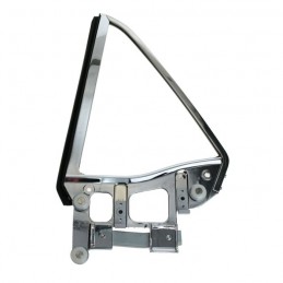 Sticlă triunghiulară Coupe, stânga 67-68 Alb