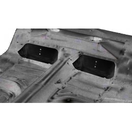 Întărirea podelei, atașarea umerașelor de evacuare (pereche) 64-70