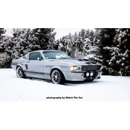 Retrovisor exterior, Eleanor, bullet, cromado 64-73