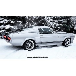 Retrovisor exterior, Eleanor, bullet, cromado 64-73