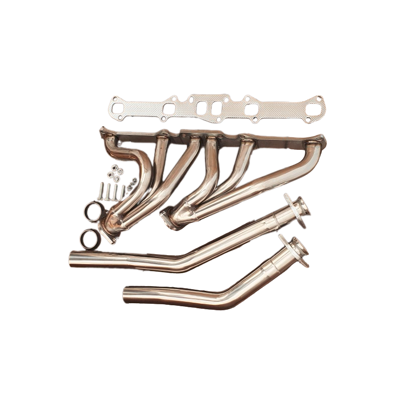 Colector de evacuare pentru 6 cilindri. pentru 2 tevi de evacuare 64-70