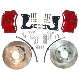 Front disc brakes conversion from drums 65-73