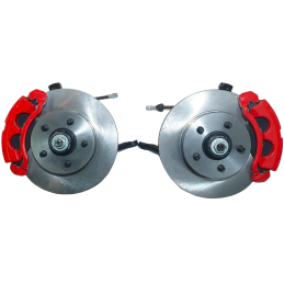 Front disc brakes 65-73 Notched