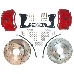 Front Disc Brakes 65-73 Slotted