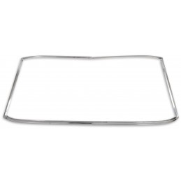 Rear Window Chrome Moulding Kit, 64-66 Coupe