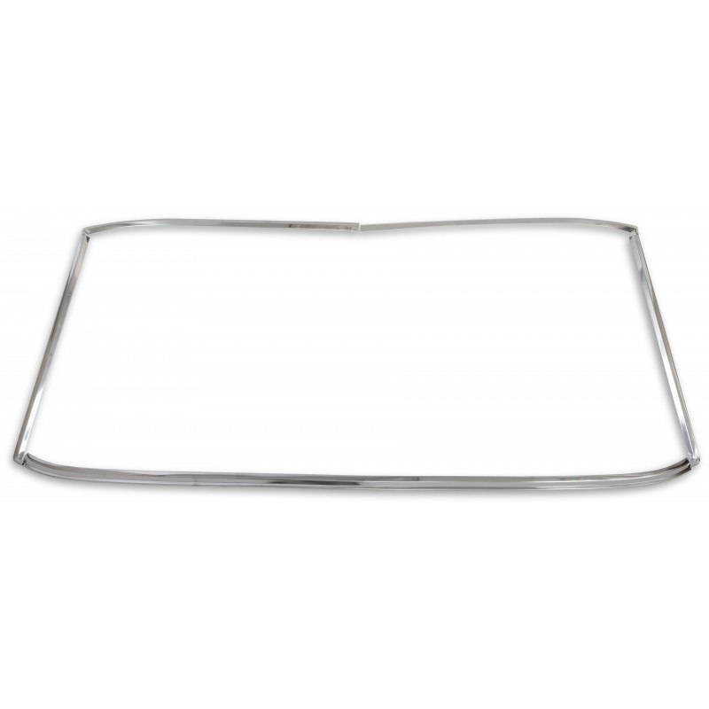 Ensemble de garnitures chromées pour la lunette arrière, Coupé 64-66 Ensemble de garnitures chromées pour la lunette arrière, Coupé 64-66