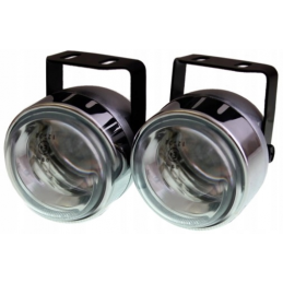 Lampada alogena Eleanor con lente superiore, coppia GT500