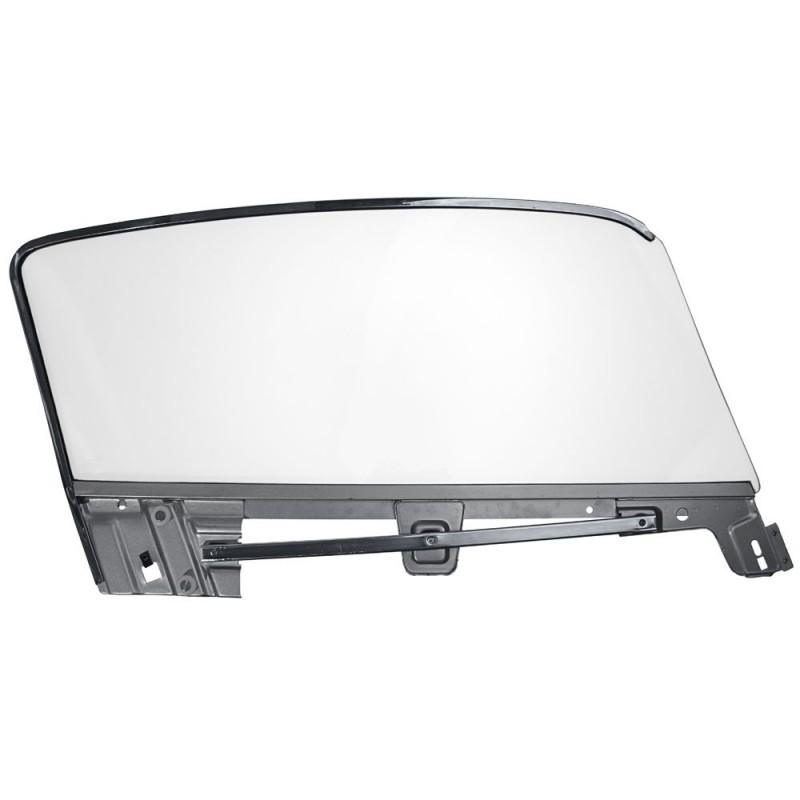 Ventana de puerta izquierda completa Fastback transparente 67-68 Ventana de puerta izquierda completa Fastback transparente 67-68